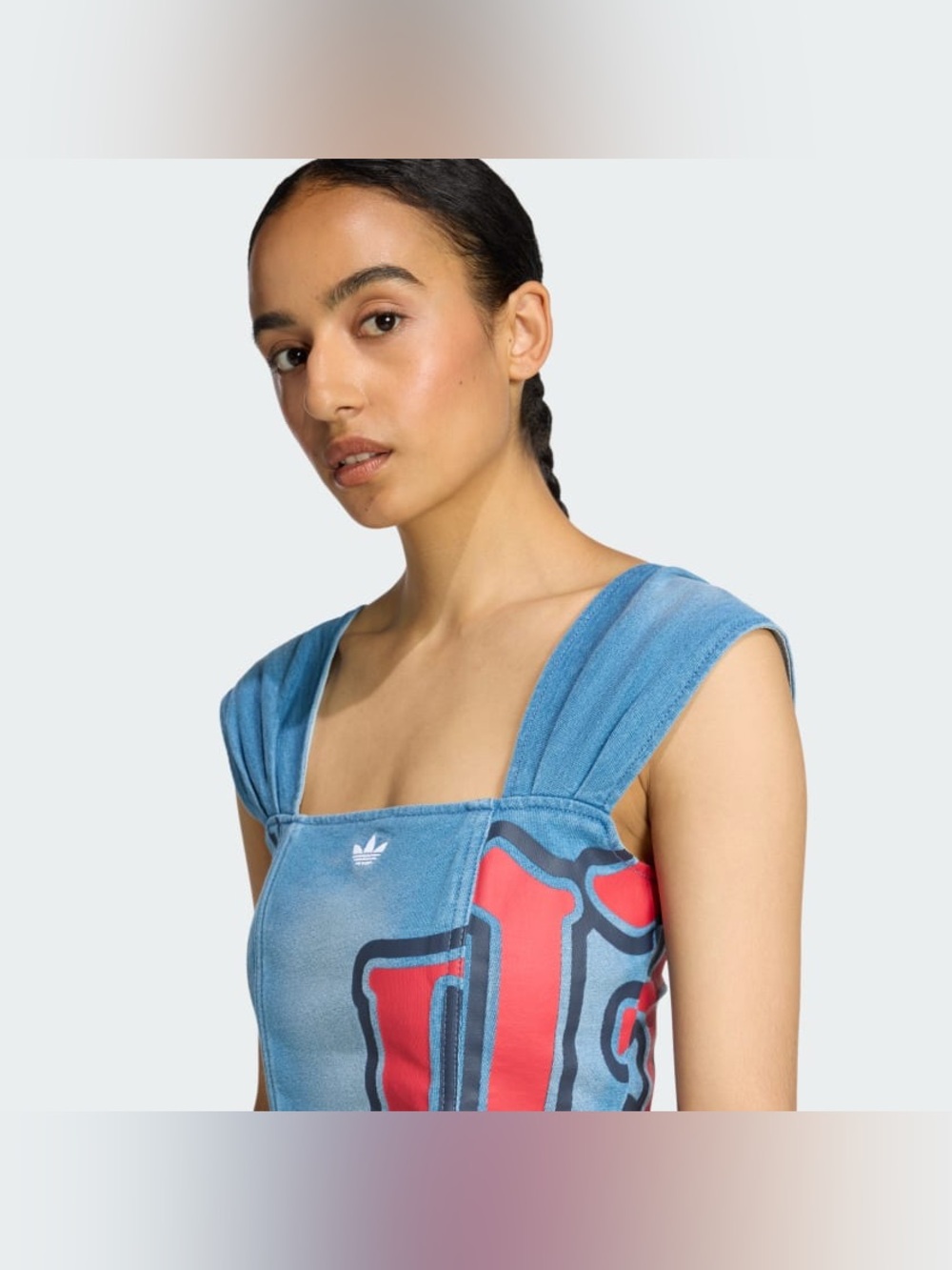 ADIDAS ORIGINALS GFX CORSET TOP